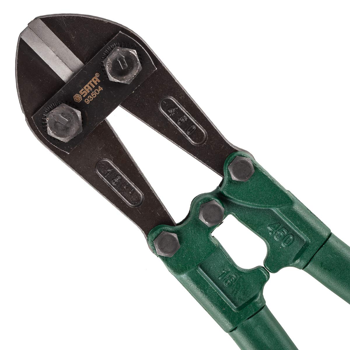 SATA ST93504ST Heavy Duty Bolt Cutter 18" Hardened Steel Jaws with Angled Cutting Grooves - Image 4