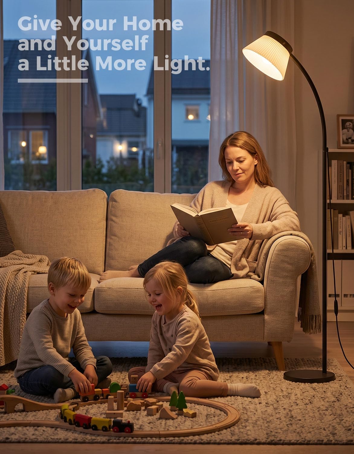 Light Therapy Lamp - 10000 Lux Sun Lamp -4