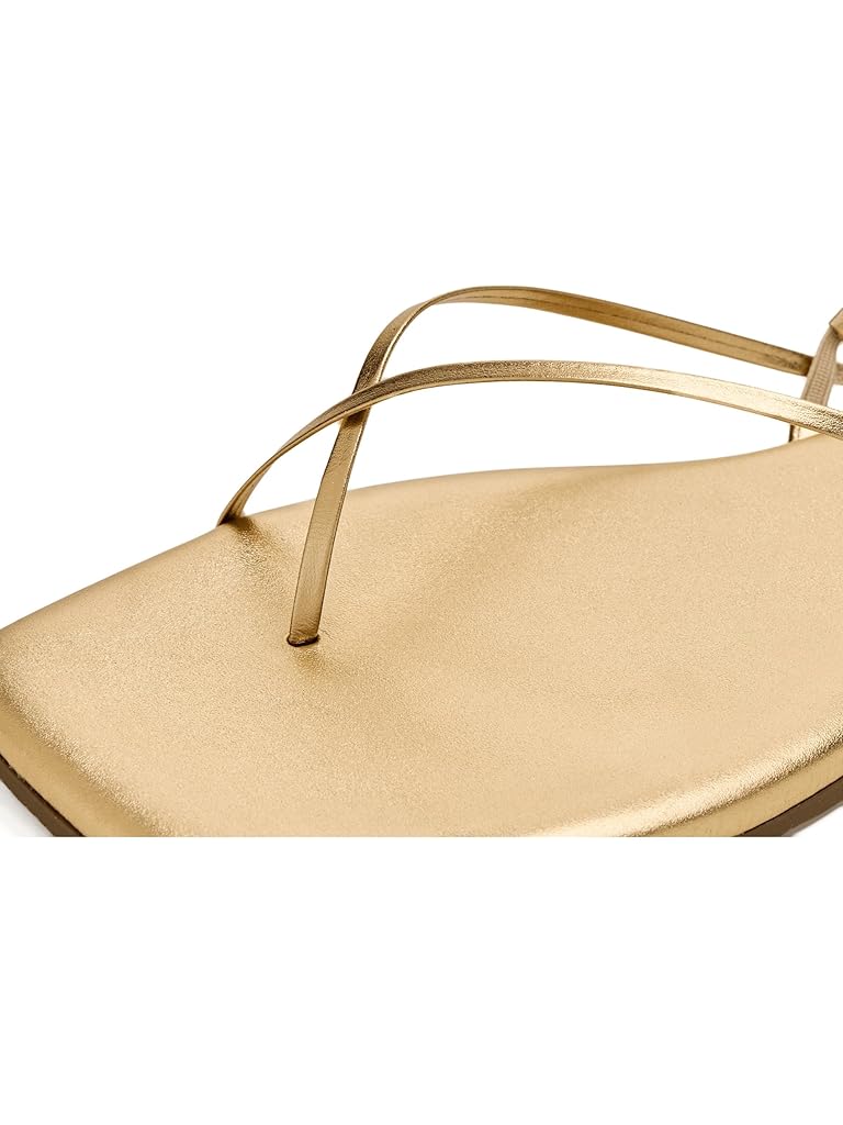 Gold TKEES Square Toe Millie