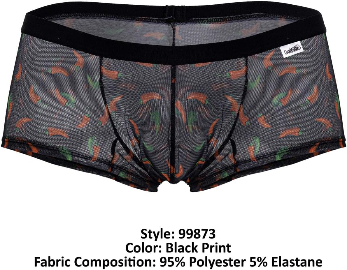 CandyMan Fashion Boxer Briefs Trunks Lingerie Underwear for Men