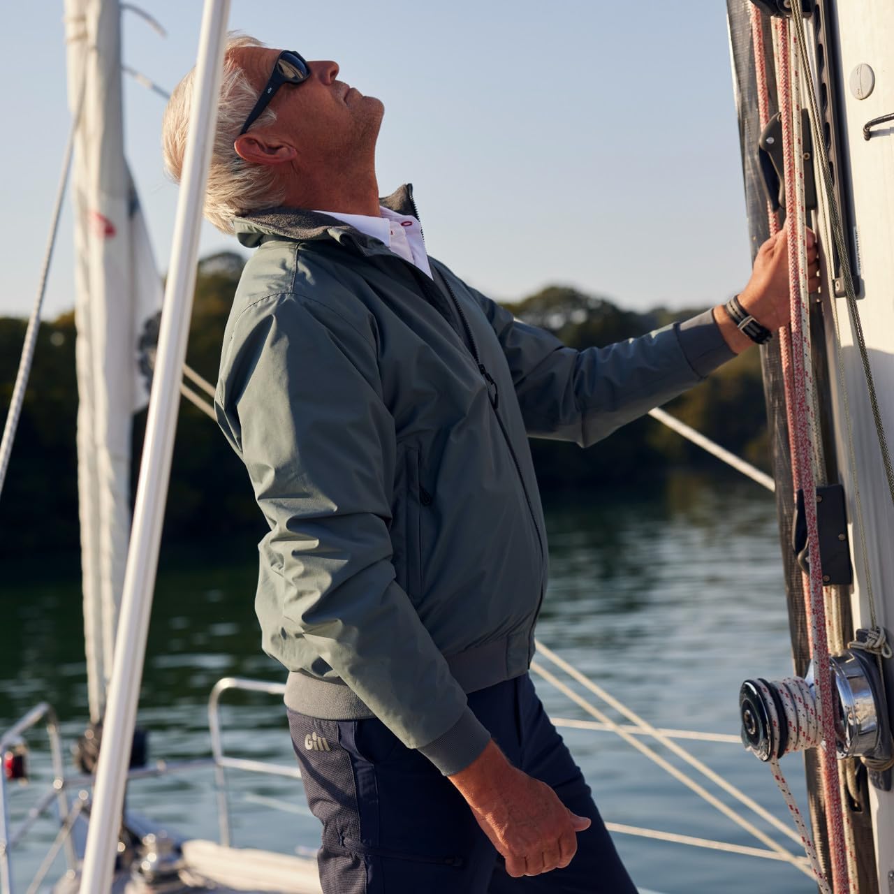 Gill Mens Crew Jacket - Waterproof, Thermal, Breathable