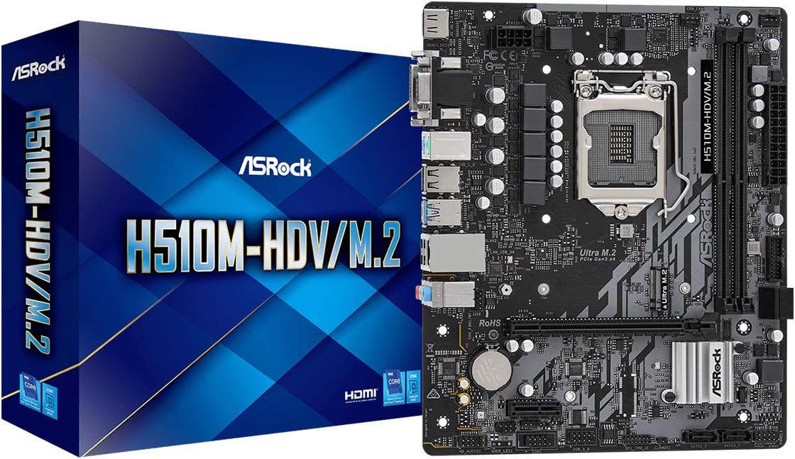 Review da Placa Mãe AsRock H510M-HDV/M.2 Testada por 7 dias para gamers