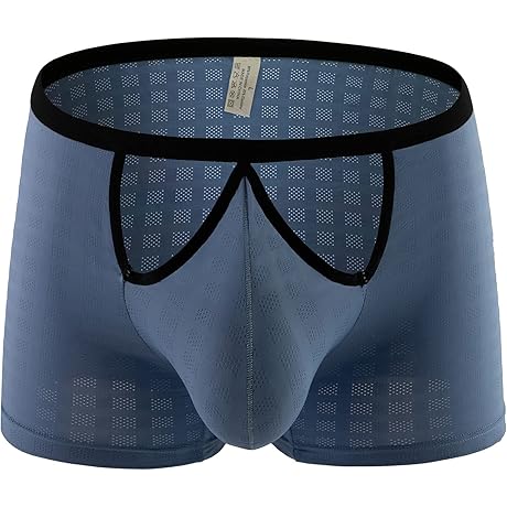 1 ONEFIT Men's Boxer Briefs: Breathable, Ice Silk, U Convex Bag Comfort
