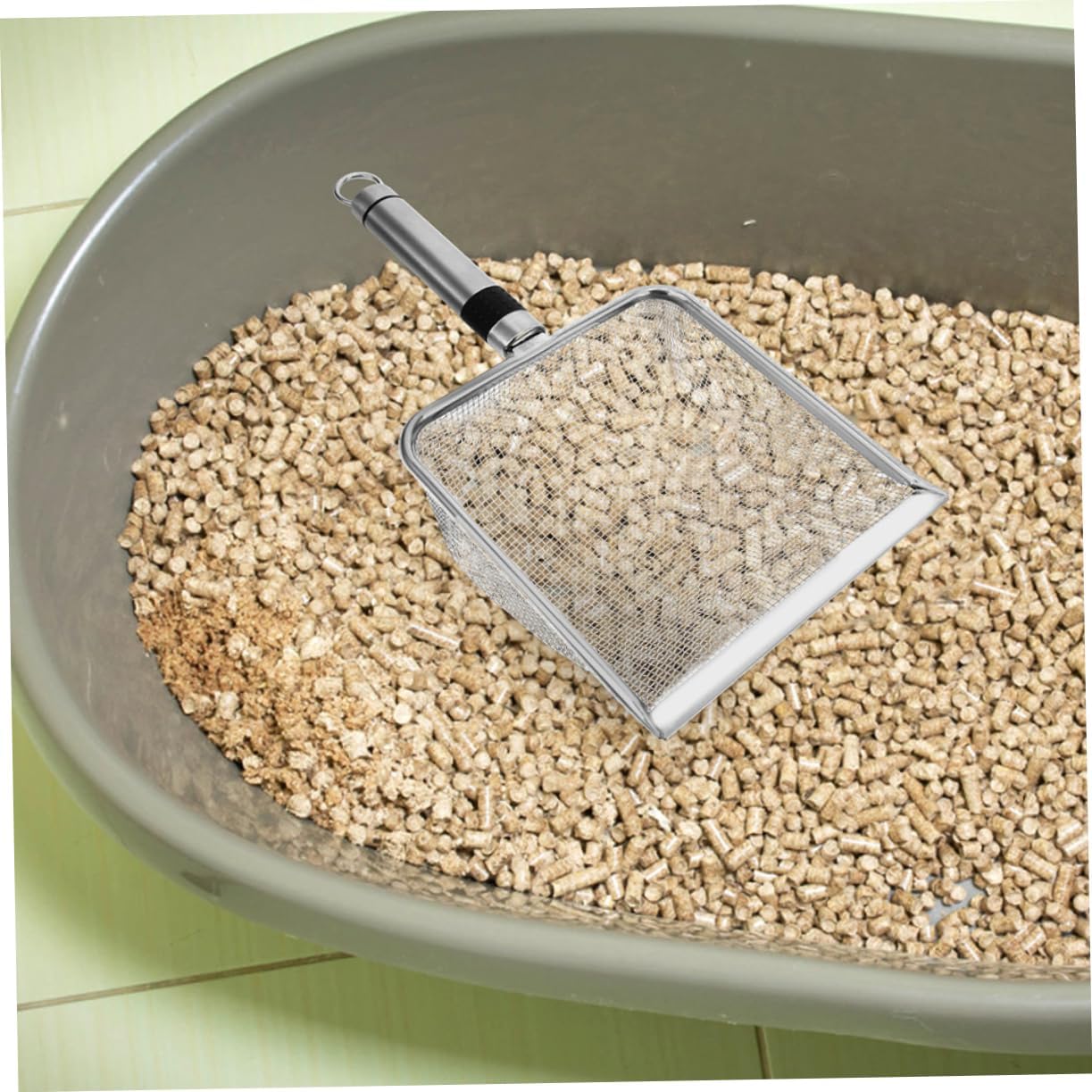 Hemoton Cat Litter Scoop Pet Waste Shovel Easy Design for Cat Owners to Maintain Tidy Litter Box