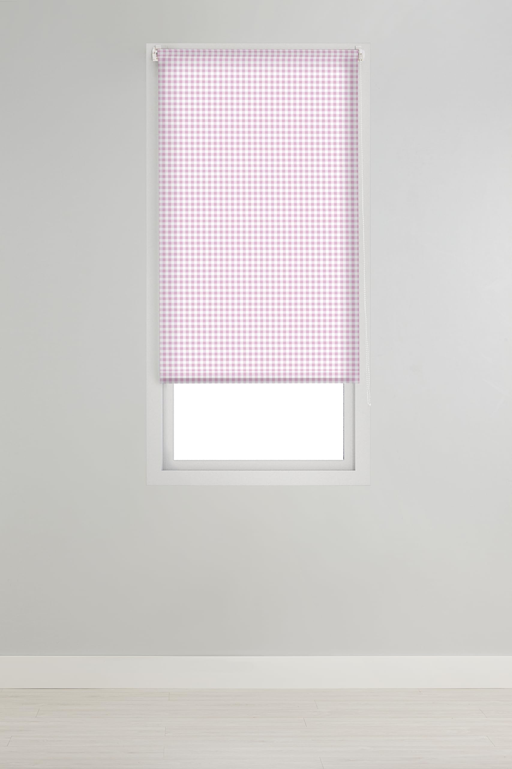 Estoralis | Cuisine | Store Enrouleur Moderne | Tissu translucide imprimé | Vichy-2 Rose | 150 x 180 cm. (Largeur/Hauteur) Taille du Tissu 147 x 175 cm. | Stores pour fenêtres et Portes