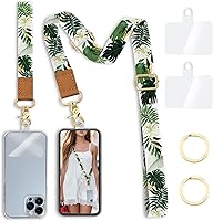 Vista 41 de Cordón cruzado para teléfono celular con correa para la muñeca, cordones de tortuga marina para alrededor del cuello, muñequera con correa ajustable