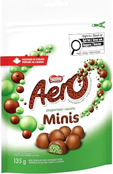 AERO Bubbles Peppermint, 135g Pouch