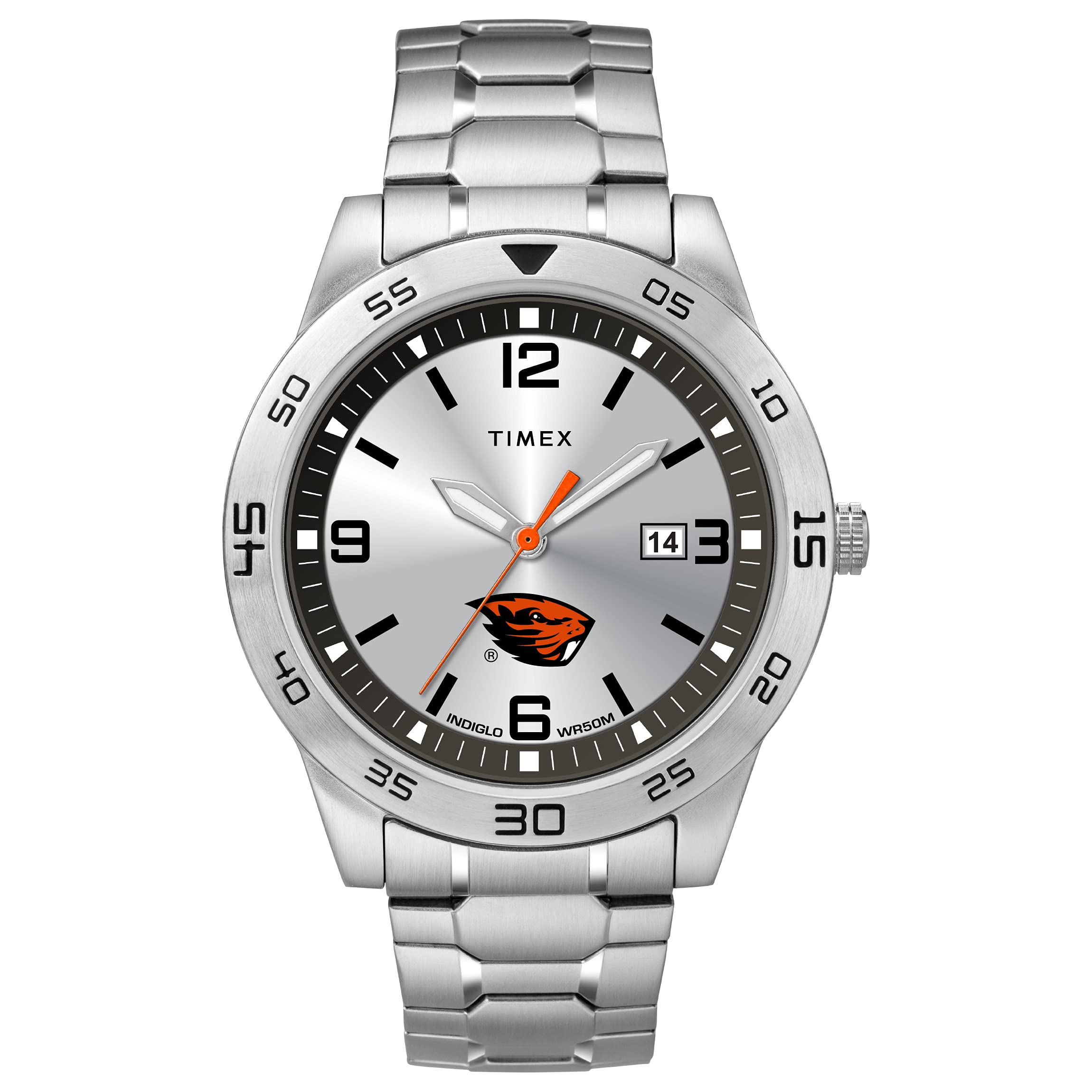 Timex Tribute Men's Citation 42mm Quartz Watch with Stainless Steel Strap