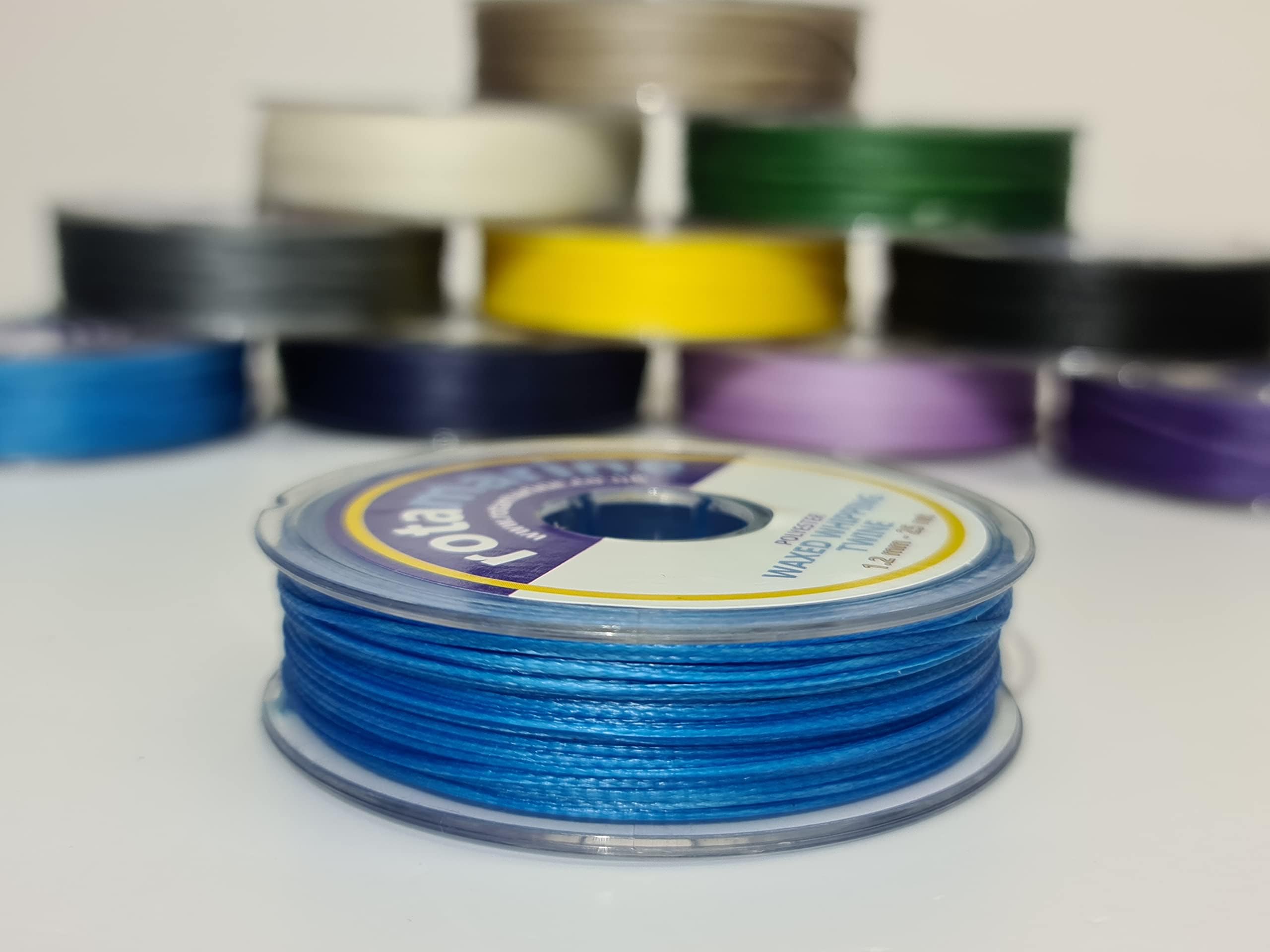 Rota Marine 1.2mm Polyester Waxed Whipping Twine 25mt Spool