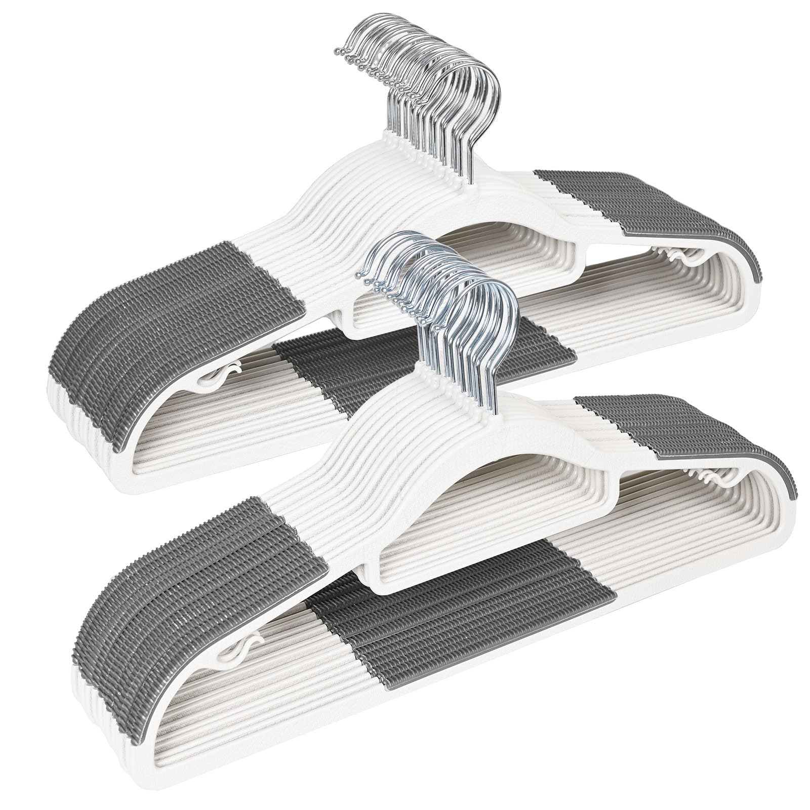 BonDream 30 Pack Clothes Hangers,Perfect for Coat,Jacket,Dress,Shirt,Trousers or Closet Space Saving