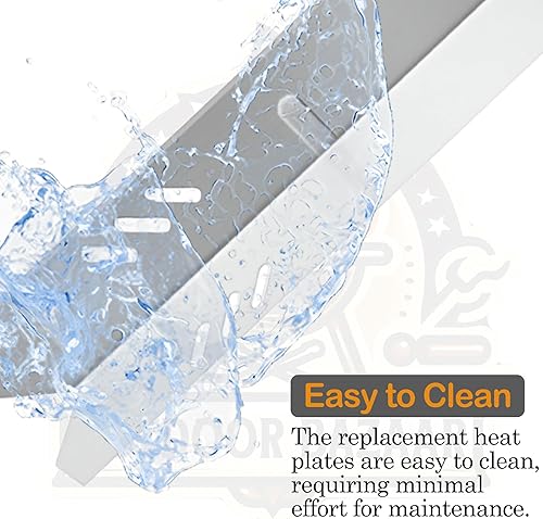 Miniatura 6 de Outdoor Bazaar Juego de cuatro placas de calor de repuesto y quemadores para Uniflame, Better Home and Garden, Dyna Glo 4 quemadores parrilla