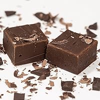 Vista 1 de Valley Fudge, Chocolate Oscuro, Ganache Artesanal Fresco, Mantequilla Real, Dulce Gourmet, Paquete de Una Libra