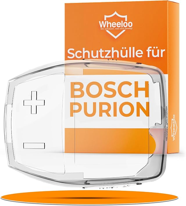 Display Schutz für Bosch Purion wasserdicht & transparent I Ebike Schutzhülle gegen Kratzer & Wasser I E-Bike Monitor Displayschutz I transparente Fahrrad Computer Abdeckung I E Bike Zubehör Wheeloo