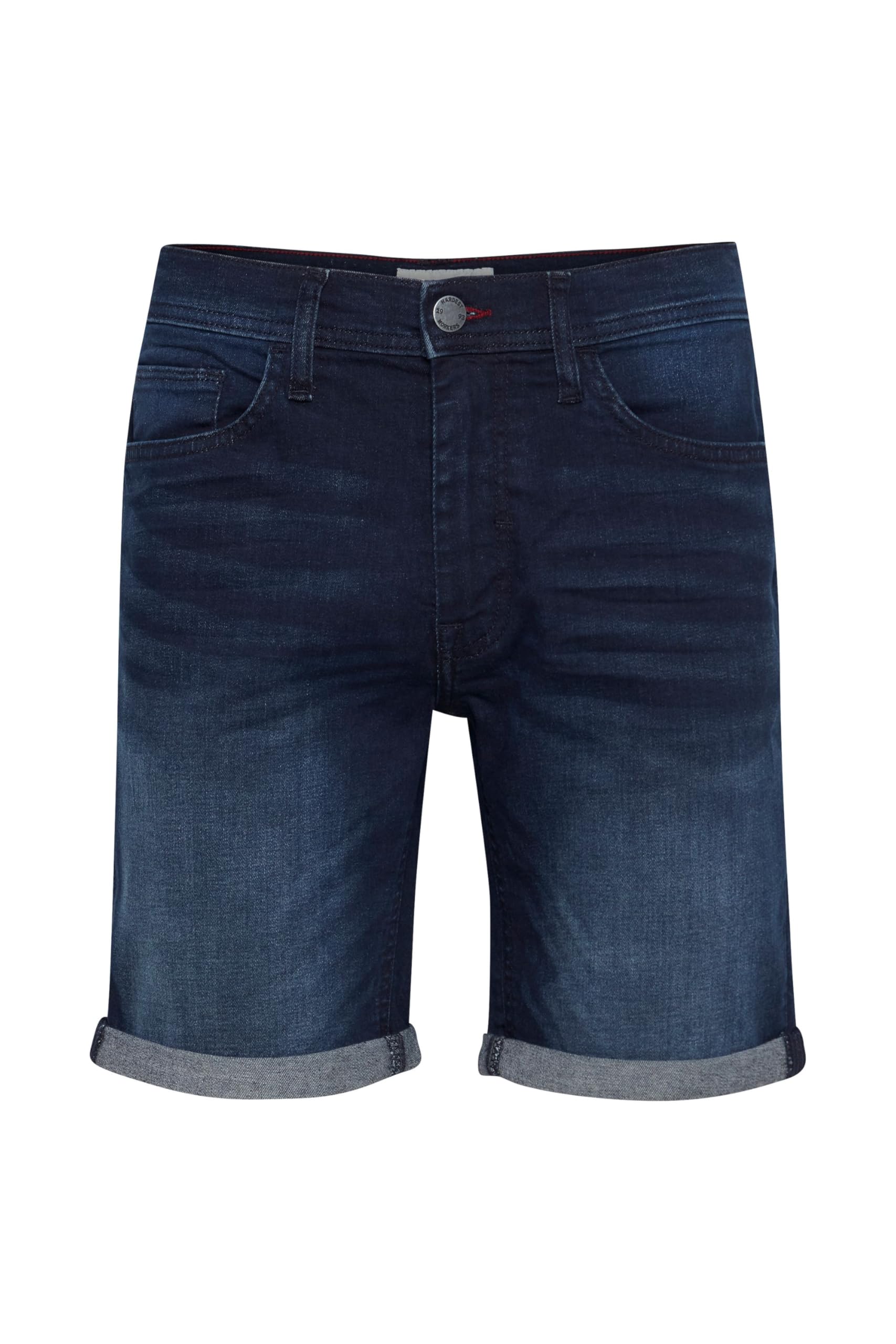 Blend Men's 20713326 Denim Shorts, 200292/Denim Dark Blue, XXL