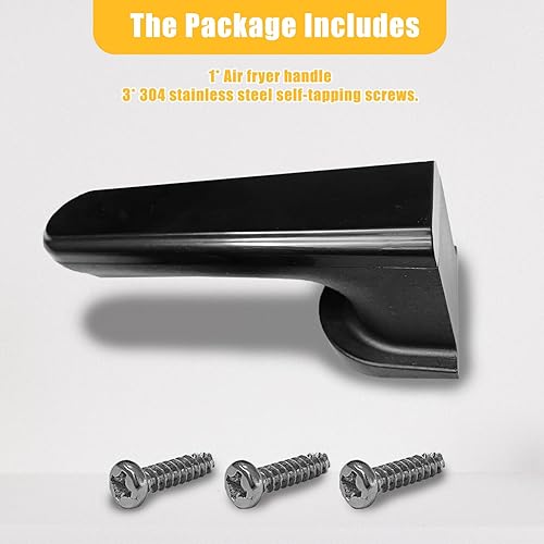 Miniatura 7 de Piezas de repuesto de mango de freidora de aire para freidora instantánea Vortex Plus 6QT/5.7QT, mango de freidora de aire para freidora de aire