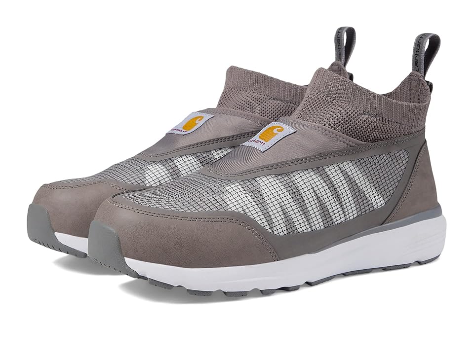 Carhartt Haslett 3 Sd Nano Toe Work Shoe (Grey Textile) Men's Shoes