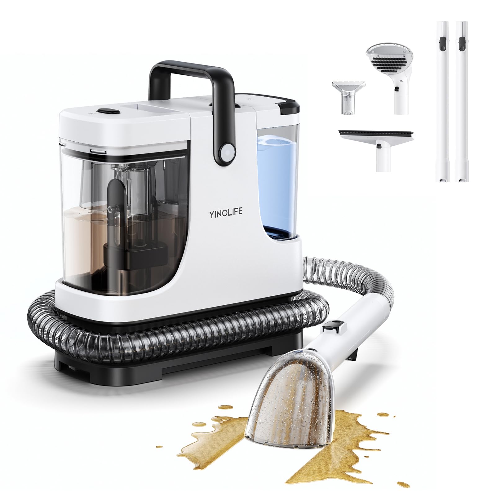 Amazon | YINOLIFE カーペットクリーナー 18000Pa超強吸引力