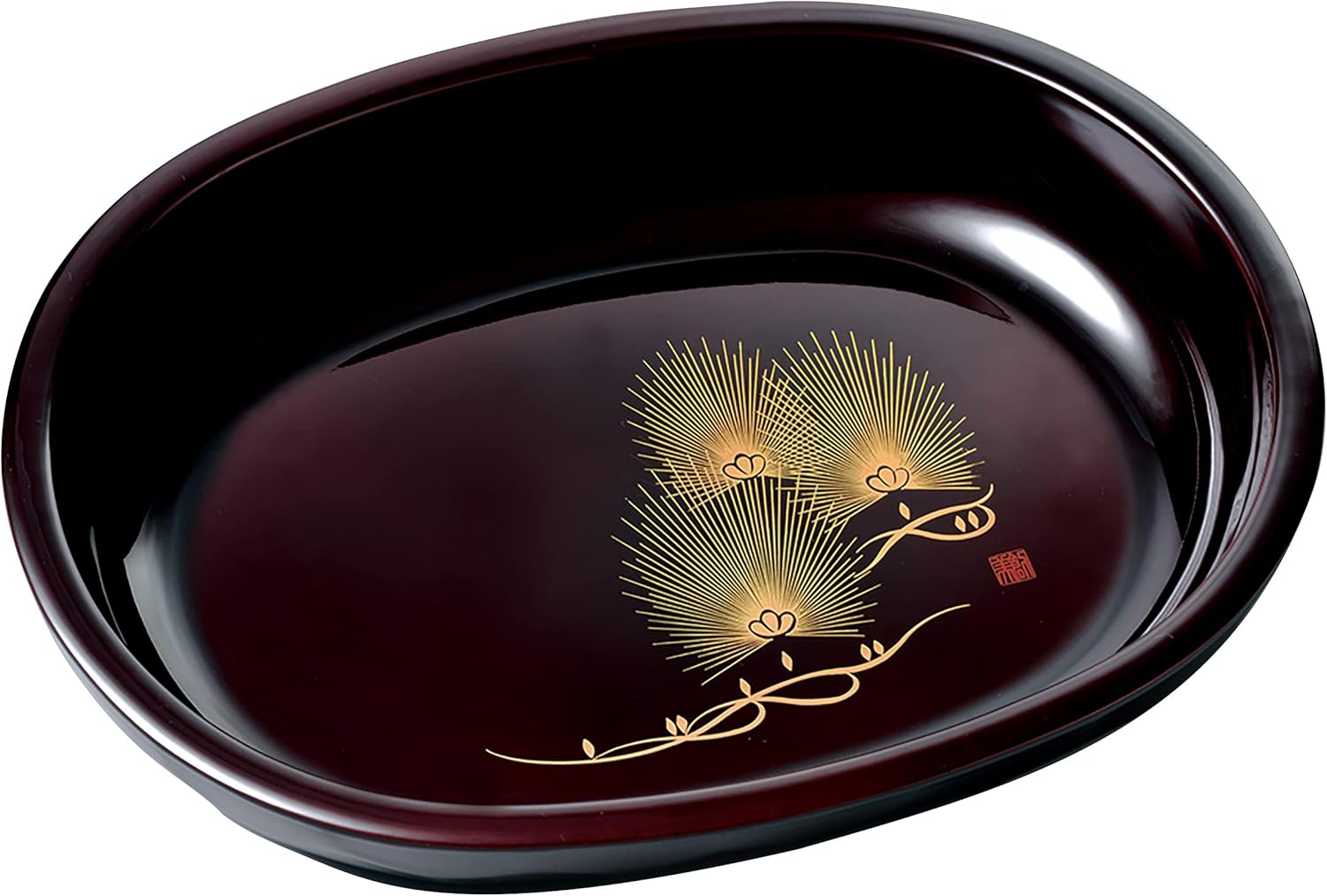 総溜 10.0 亀甲小判鉢 瑞松