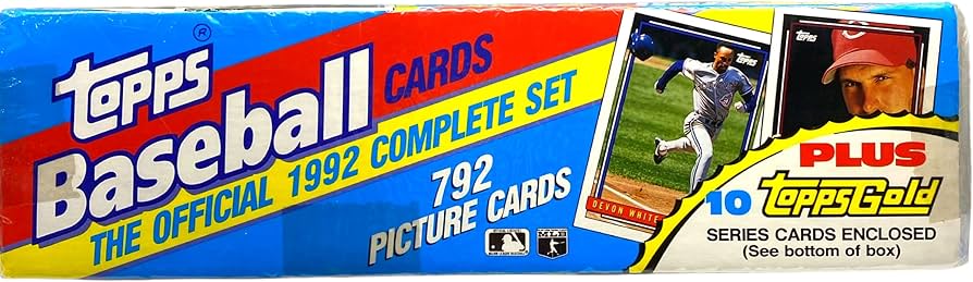 Amazon.com: Topps Baseball Cards The Official 1992 Complete Set Amazon.com: Topps Baseball Cards The Official 1992 Complete Set