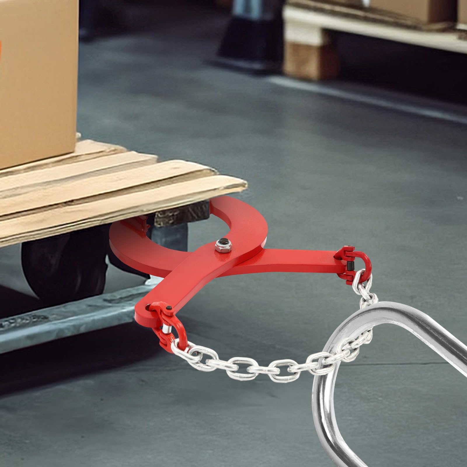 Bordsteinzange 2000kg Versetzzange Universal Hebekrallen Hebeklemme zum Heben und Transportieren, Plattenklemme Marmorplattenbefestigung Spezielle Hängeklemme 0 bis 17CM, Rot