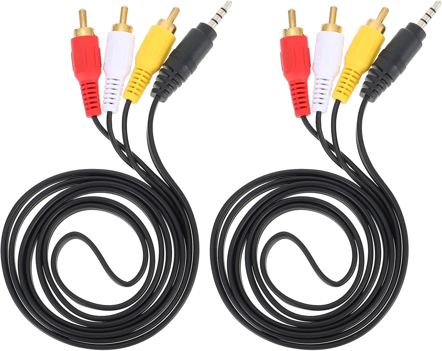 Milisten DVDZubehörAusgangskabel StereoSplitter, Telefon, AUX, für