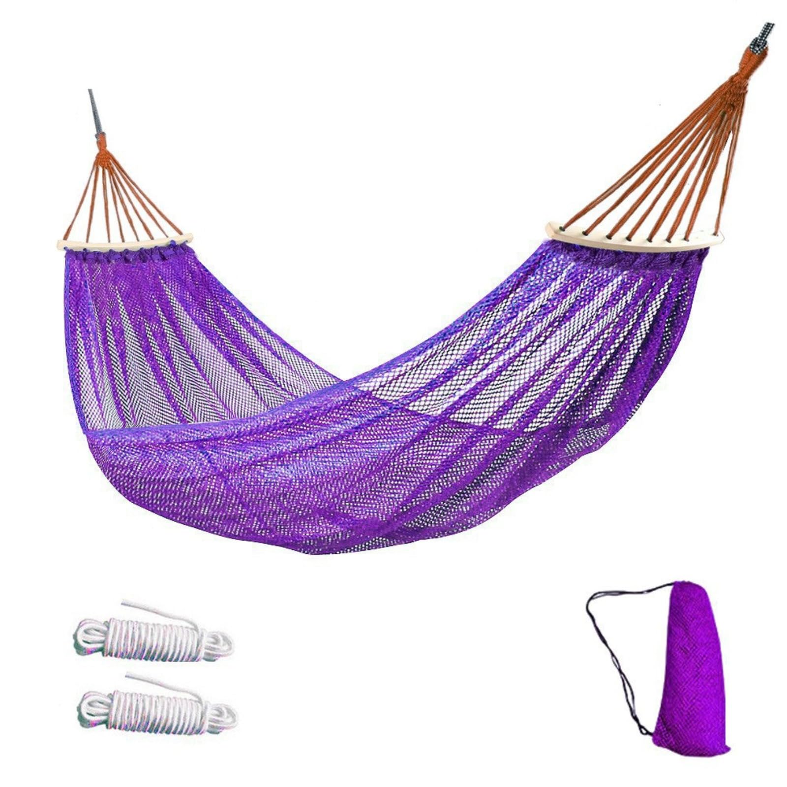 Hammocks, Outdoor ice Silk nets, Swings, Curling Sticks, roll Proof Camping and Travel Supplies