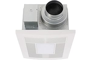 Panasonic FV-11VQ5 WhisperWarm DC Bathroom Exhaust Fan, Heater, & Light