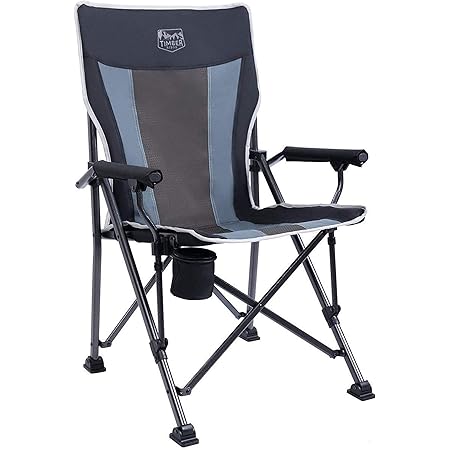 timber ridge outdoor folding chair ergonomic high back