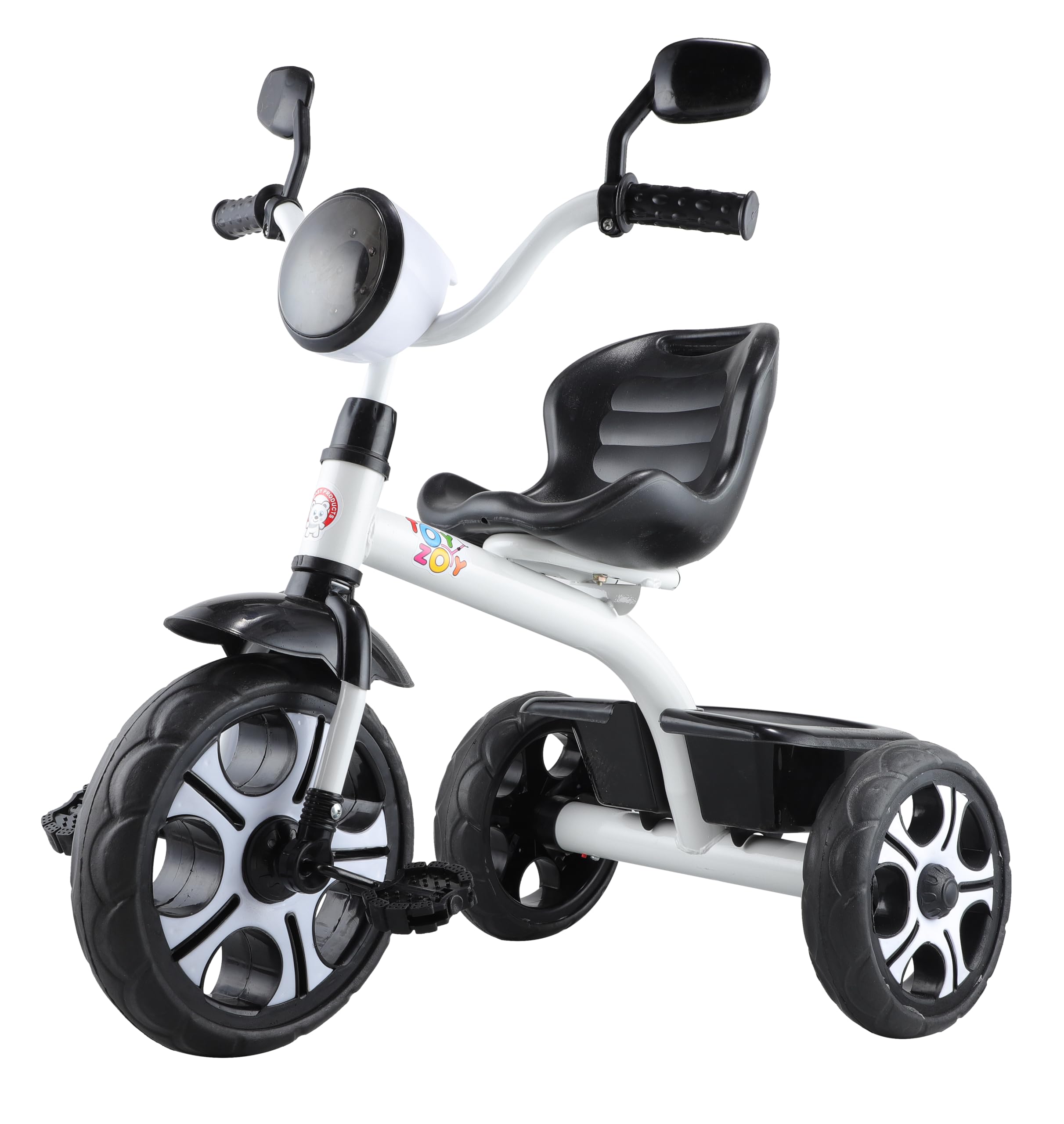 Toyzoy Melody Lite Kids|Baby Trike|Tricycle with Light and Music for Kids|Boys|Girls Age Group 2+ Years (Black)-image-26