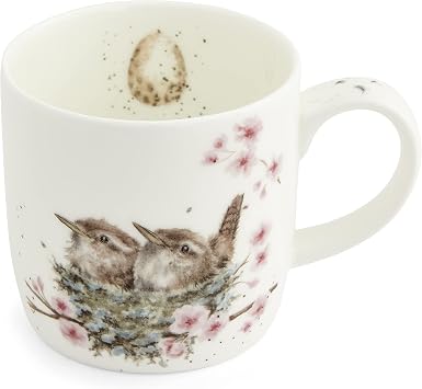 Portmeirion Home & Gifts Feather Your Nest (Wren) Mug