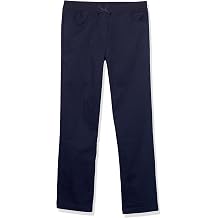 Nautica Girls School Uniform Twill Skinny Pants, Comfortable Stretch Material, Wrinkle & Fade Resistant