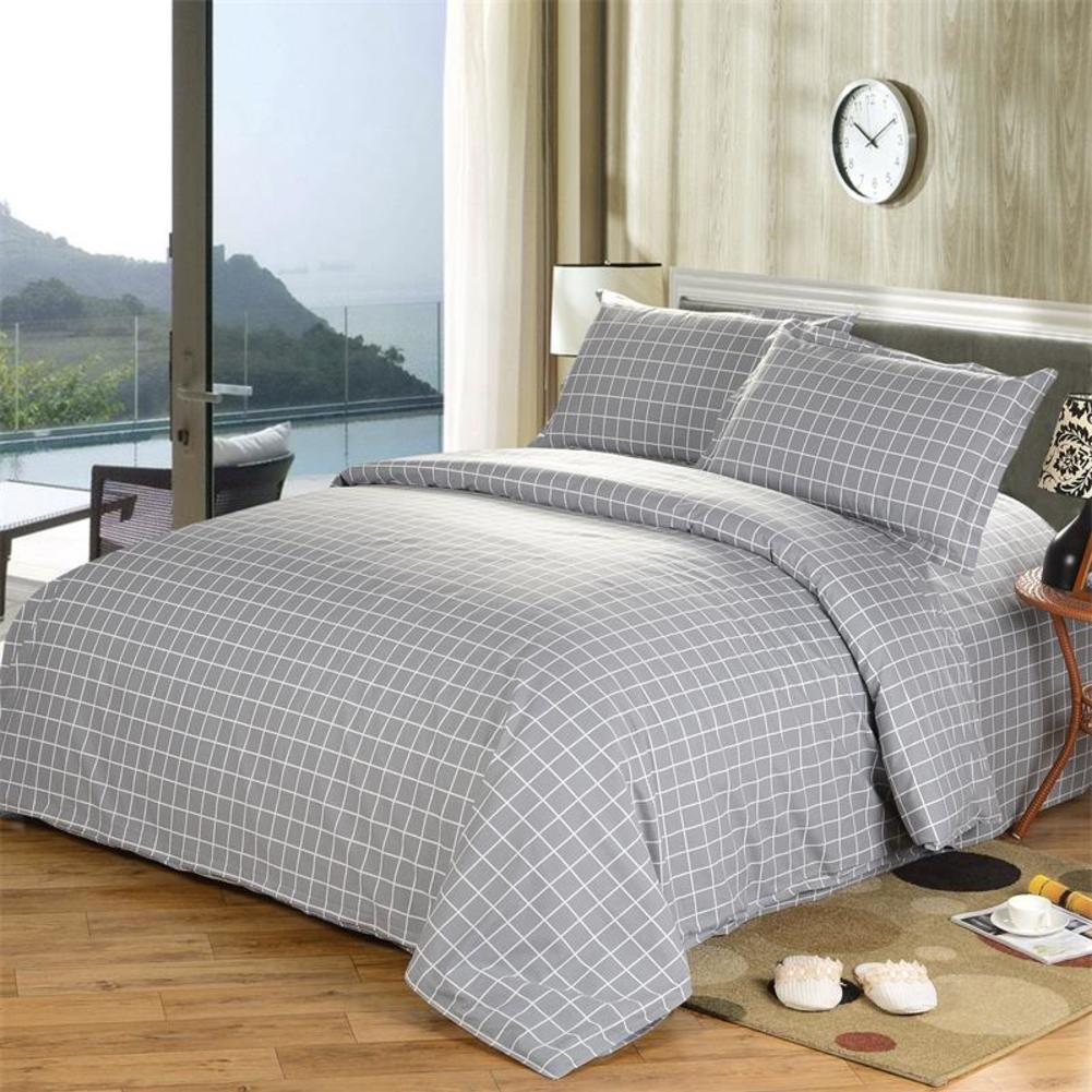 Drap double rembourré en coton 270x230cm pour lit adulte grand confort