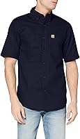 Vista 1 de Carhartt Camisa de trabajo de manga corta de lona de ajuste relajado para hombre