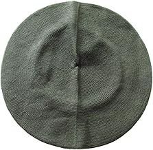 Edge City 000402 DR Cotton Seamless Beret Knit Hat, All Seasons