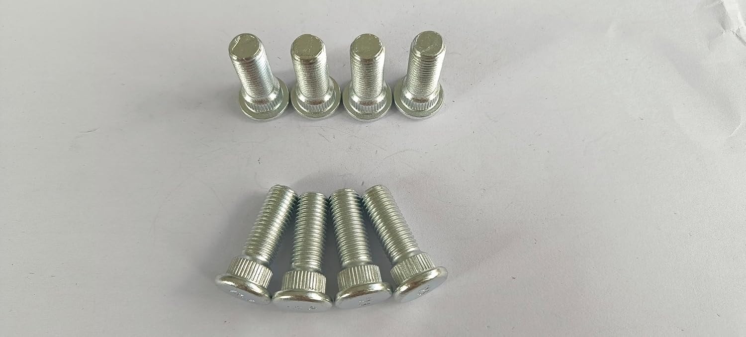 Front Rear Wheel Studs # 1P0-F5411-00-00 Replacement for YAMAHA ATVs BIG BEAR TRACKER 250 400 KODIAK 400 450 BRUIN 350 GRIZZLY YFM350 Wolverine 350 450