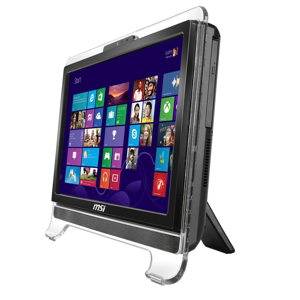 MSI AE2031-006EU 20" (50,80 cm) Intel Pentium 1,8 GHz 500 GB 4096 MB Intel HD Graphic Windows 8 Czarny