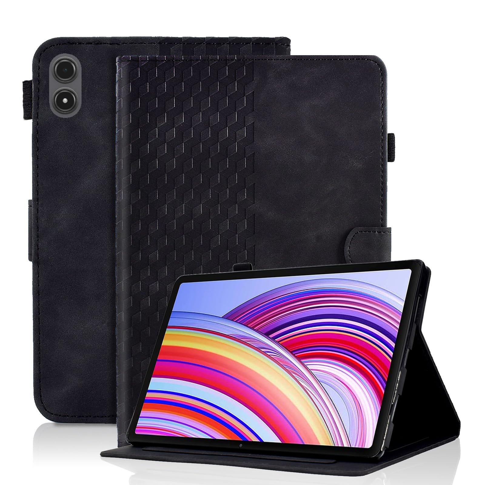 Case for Honor Pad X8a 11 Inch Tablet 2024 Protective Case Premium Leather Folio Smart Case with Auto Sleep/Wake Pen Holder Card Slot for Honor Pad X8a- Dark Green — view 245