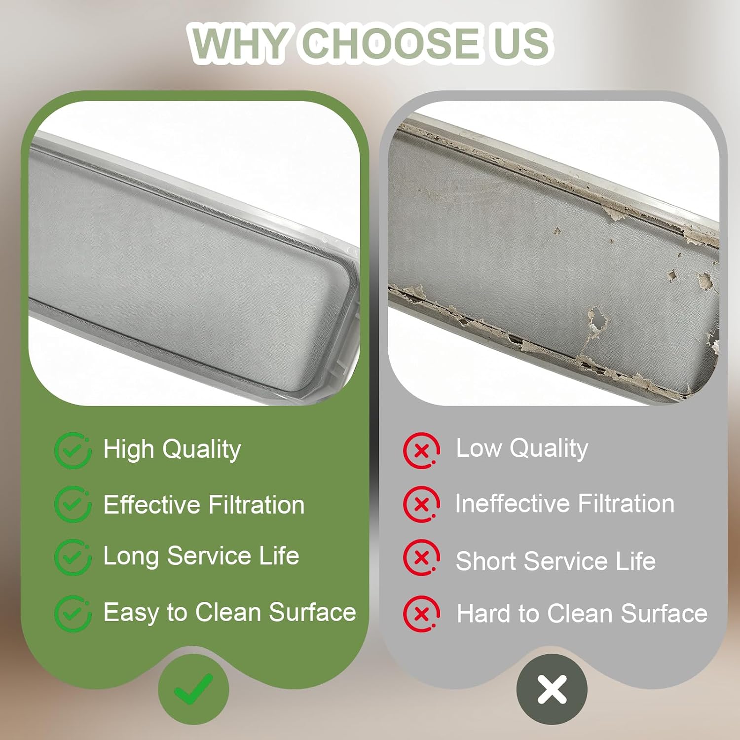 Dryer Lint Screen Filter Compatible with 11079622800 11062612101 11070222512 11070222512 11072822101 11076702690 MEDC215EW1 MEDC300XW0 MEDC300XW1 MEDC300XW1 MEDC465HW0 MEDC555DW1 MEDC300XW0 MEDC400BW0