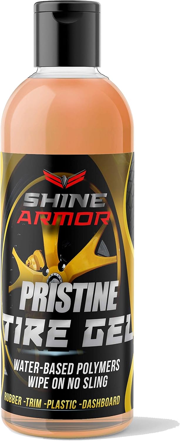 SHINE ARMOR Daily Car Bundle - Carnauba Wax Liquid Spray Wax for Car - Hybrid Hydrophobic Car Polish and Car Shine Spray, Plastic Restorer UV Protection from UV Rays, Restores Vinyl, Trim, and Rubber