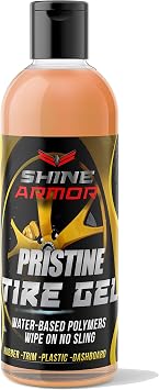 SHINE ARMOR Daily Car Bundle - Carnauba Wax Liquid Spray Wax for Car - Hybrid Hydrophobic Car Polish and Car Shine Spray, Plastic Restorer UV Protection from UV Rays, Restores Vinyl, Trim, and Rubber
