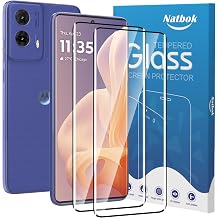 2 Pack 3D Compatible with Motorola Moto G85/Edge 50 Fusion/Edge 50 Neo Screen Protector,9H Tempered Glass Film,HD Clear Scratch Resistant,Bubble-Free for Moto G85 5G Screen Protector