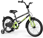 Olakids Kids Bike, 12 14 16 18 Inch Toddlers Bike for Boys Girls Age 3-8 Years, Children's Bicycle with Training Wheels Adjustable Seat and Handlebar, Handbrake and Coaster Brake