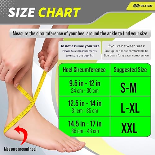 Miniatura 6 de Calcetines de compresión para fascitis plantar, tendinitis de Aquiles, alivio de artritis, manga de compresión de tobillera con soporte de arco