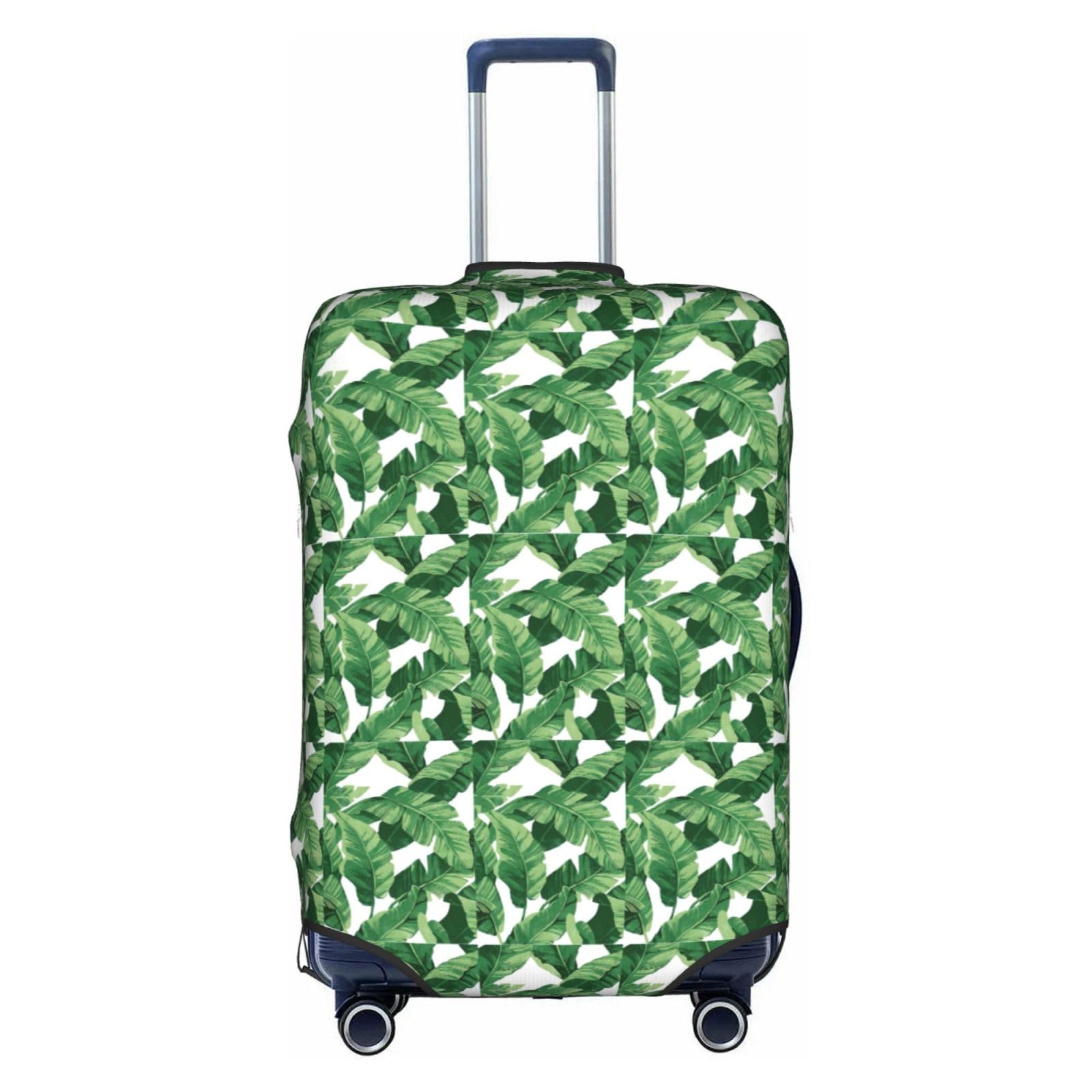 Housse de protection lavable en polyester motif palmier vert taille M - 8