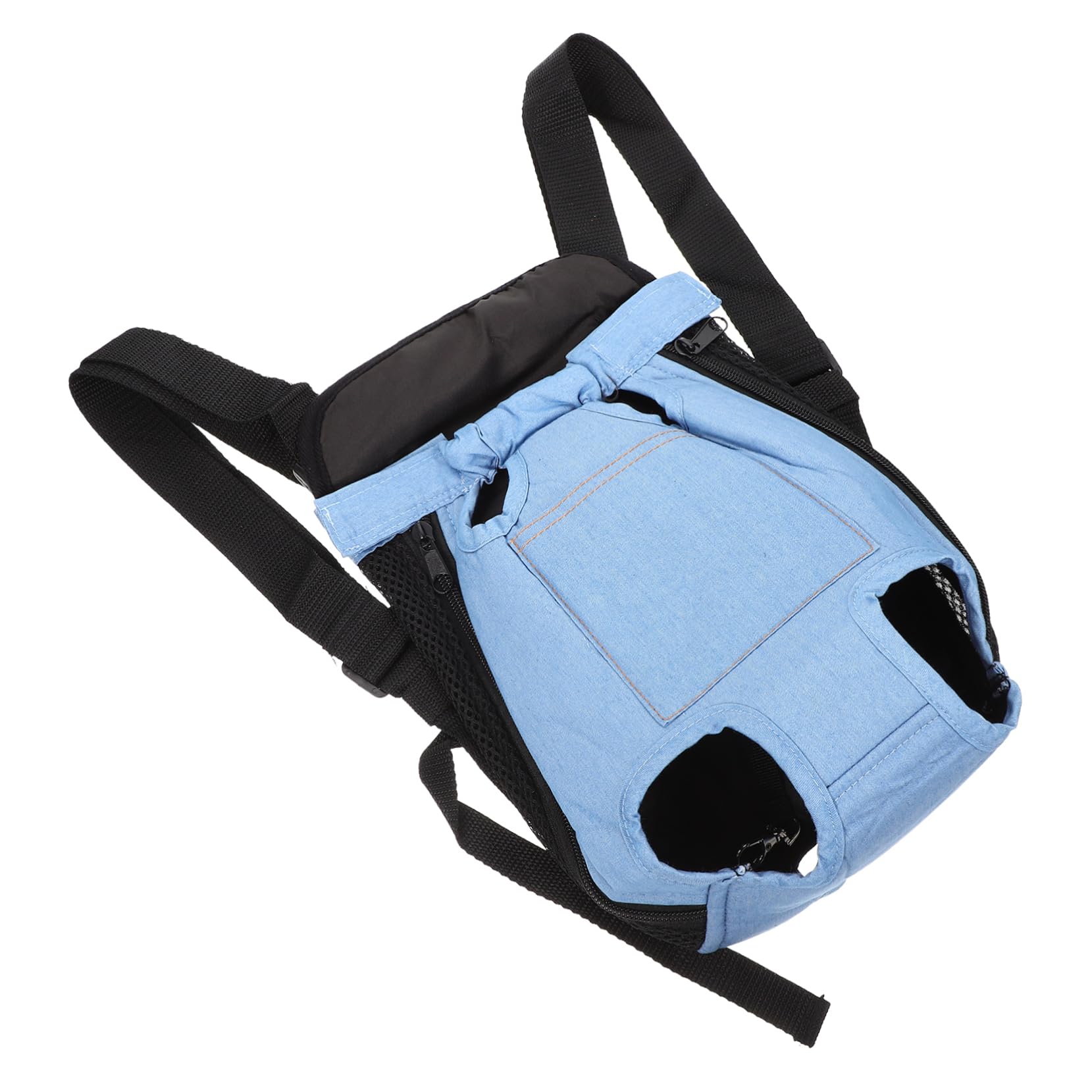 Balacoo Pet Backpack Dog Backpack Breathable Dog Bag Portable Carrier for Cats Portable Cat Pouch Cat Bags Pet Small Travel Pet Carrier Pet Bag Polyester Sky-Blue