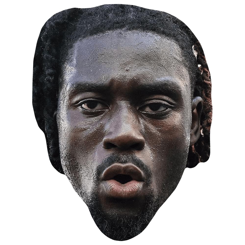 Manu Kone (Goatee) Celebrity Mask, Flat Card Face, Fancy Dress Mask