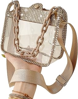 Clear Women's Crossbody Bag, Stadium Approved - Clear purses for concerts and events