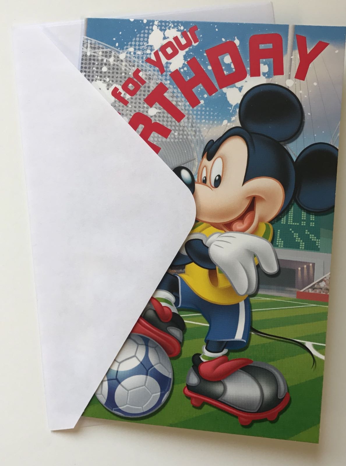 Modèle Carte Postale Anniversaire Mickey Mouse | PosterMyWall
