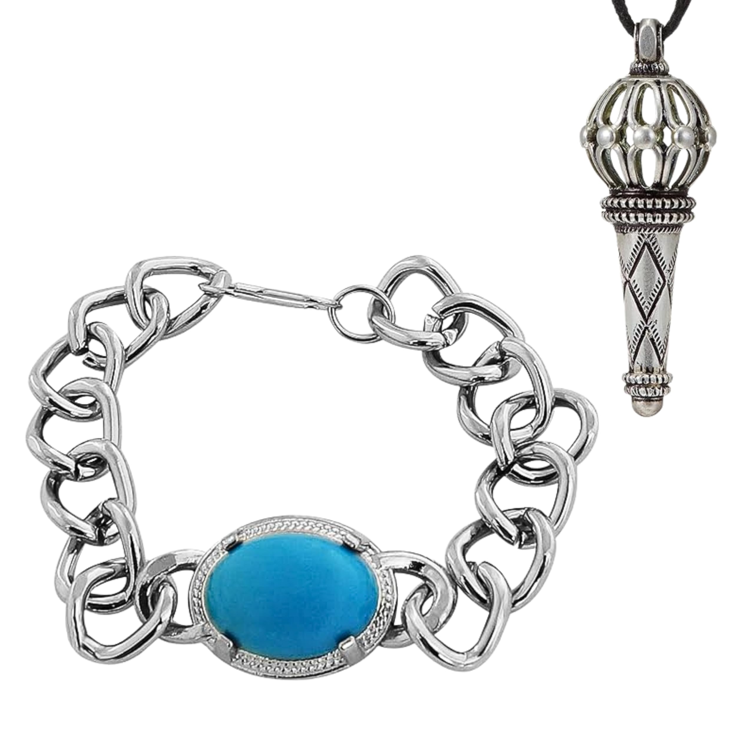 Ear Lobe & Accessories] Combo Of Salman Khan Bracelet Bajrangi BhaiJan Pendant (B01FE9XIXM) Amazon Price History, Amazon Price Tracker