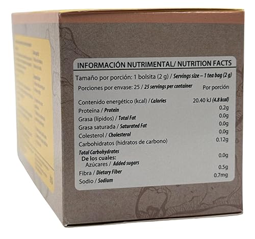 Miniatura 2 de Té de Jengibre (té de jengibre) - 100% natural, vegano | 25 bolsas de té